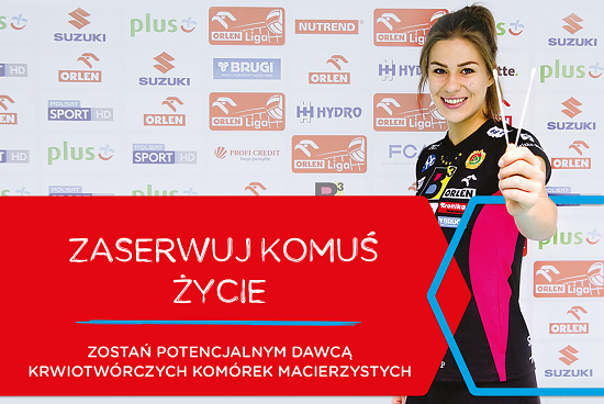 Przyjdź na mecz i zaserwuj komuś życie!